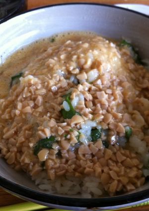 ランチ 納豆酢飯丼-レシピのメイン写真