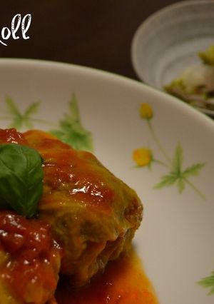 バジル風味のロールキャベツ-レシピのメイン写真