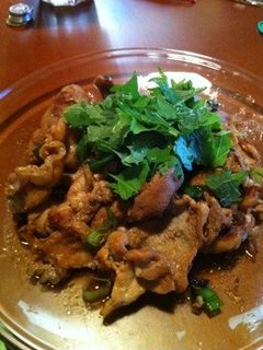 食欲そそる☆豚肉と大葉の醤油わさび炒め-レシピのメイン写真