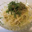 レンジで簡単 もやしと青じそのサラダ♪