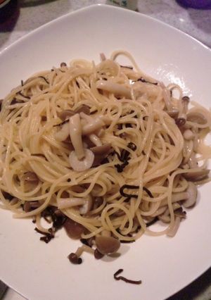 **簡単！！和風しめじパスタ**-レシピのメイン写真