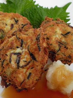 野菜たっぷり新生姜入りお豆腐がんも-レシピのメイン写真