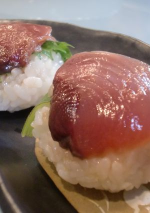 新生姜でさっぱり・鰹で栄養満点！手鞠寿司-レシピのメイン写真