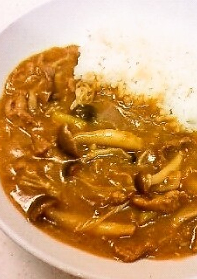 ウチの定番♪和風きのこカレー＊簡単＊-レシピのメイン写真