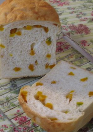 手作り♪ソフトなカボチャの食パン-レシピのメイン写真