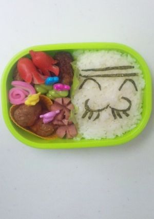 キャラ弁☆バカボンのパパ 詰めるだけ＊-レシピのメイン写真