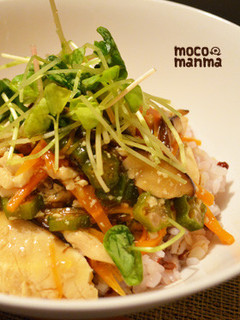くずし豆腐の野菜あんかけ丼*-レシピのメイン写真