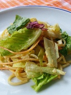 たっぷりサラダのタルタルパスタ-レシピのメイン写真