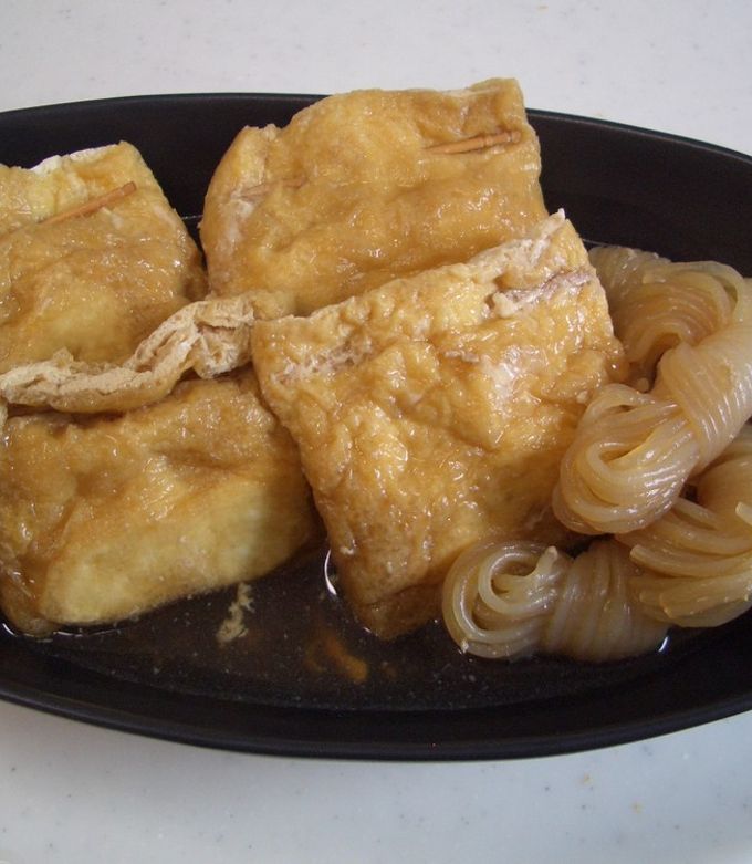 巾着たまごと結びしらたきの煮物-レシピのメイン写真