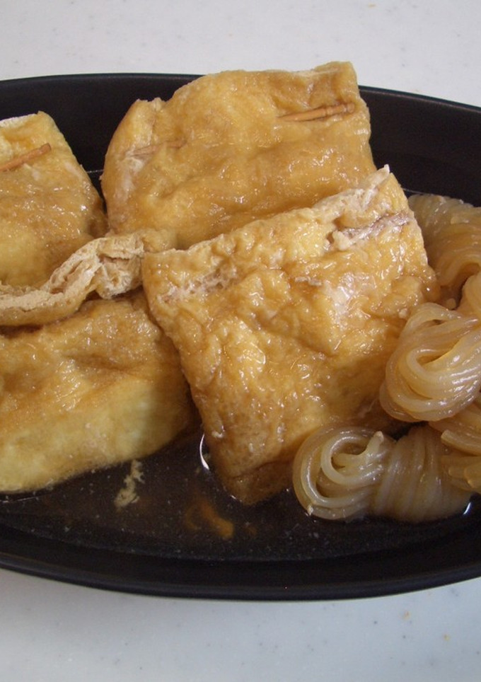 巾着たまごと結びしらたきの煮物-レシピのメイン写真