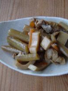 春の味☆ふきと細たけのこの煮物-レシピのメイン写真