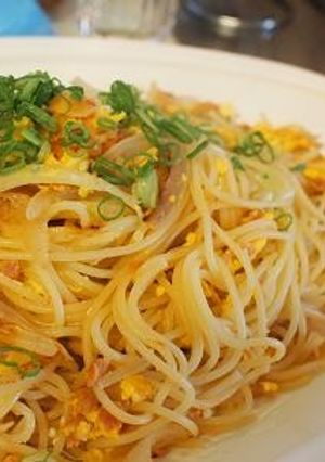 鮭ほぐしで簡単、WAパスタ♪-レシピのメイン写真