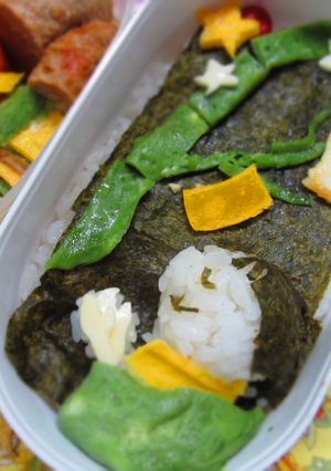 七夕で、お願い事弁当-レシピのメイン写真