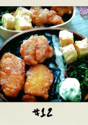 紅生姜の卵焼き 火の鳥弁当の作り方！-レシピのメイン写真