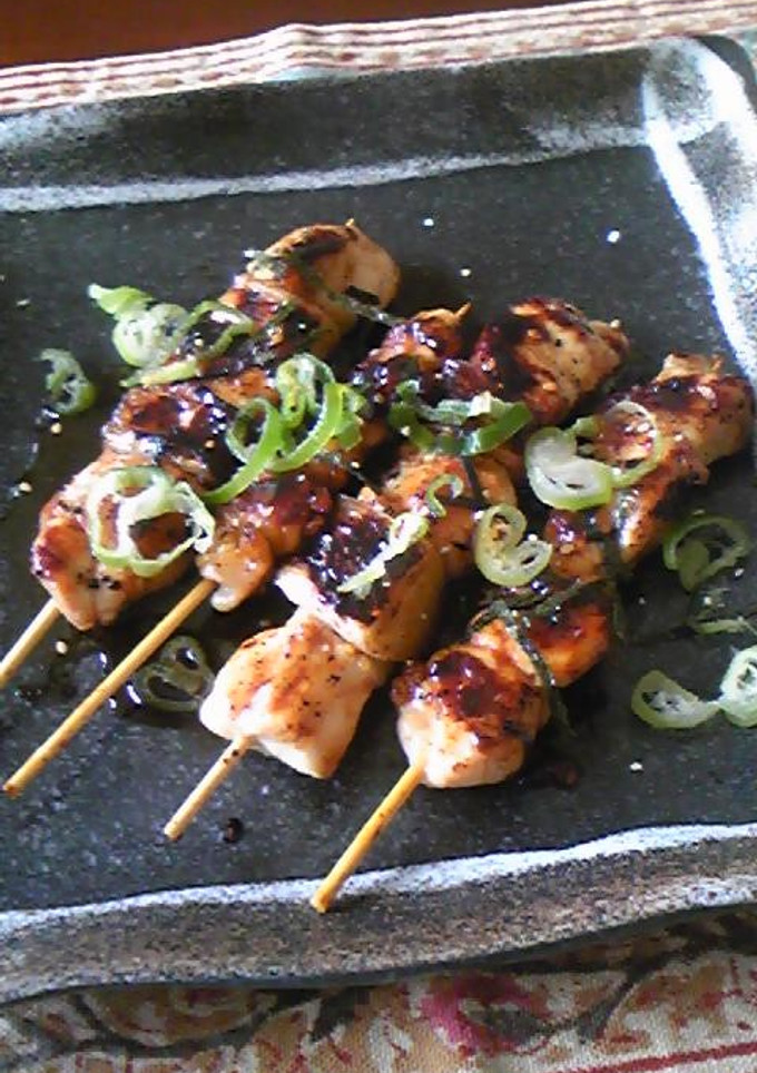 焼き鳥 ねぎま☆とり皮-レシピのメイン写真