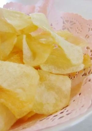 手間いらず♪簡単パリパリポテトチップス-レシピのメイン写真