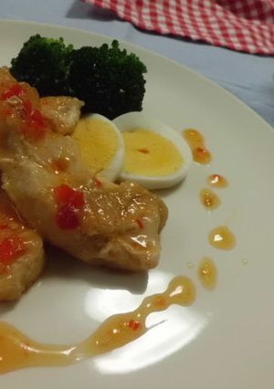 ＊鶏胸のスイートチリソースソテー＊-レシピのメイン写真