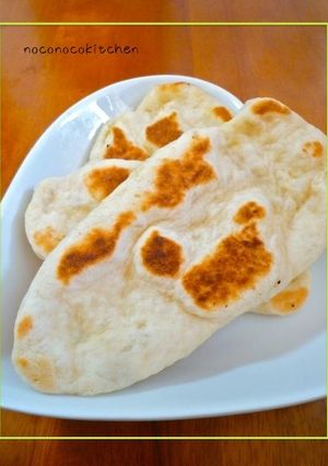 カレーに♪シンプル*ナン*-レシピのメイン写真