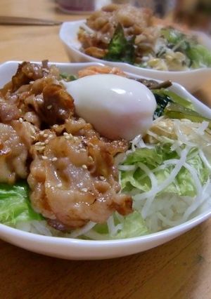野菜たっぷり焼き肉ビビンバ丼-レシピのメイン写真