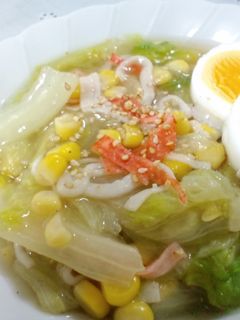 レタスがメイン!中華あんかけ-レシピのメイン写真