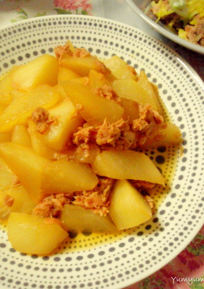 大根とツナの煮物-レシピのメイン写真