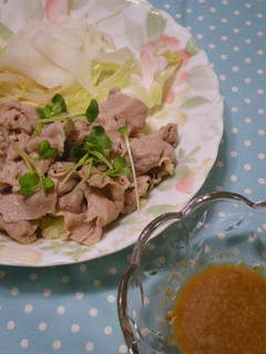 お肉柔らか♪我が家の冷しゃぶ-レシピのメイン写真