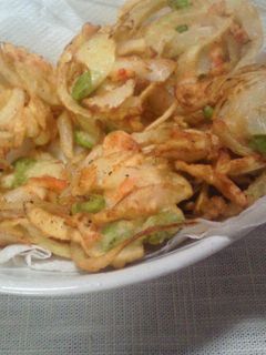 ✿たまねぎとえだ豆とさくらえびのかき揚げ-レシピのメイン写真