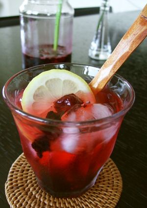 ベリーシロップ☆いちご水-レシピのメイン写真