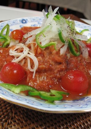 冷たいスープ素麺　　パート５-レシピのメイン写真