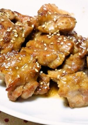 簡単♪鶏肉のにんにくバター醤油焼き-レシピのメイン写真