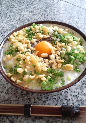 夏バテに☆じゅんさい冷やし山かけうどん-レシピのメイン写真