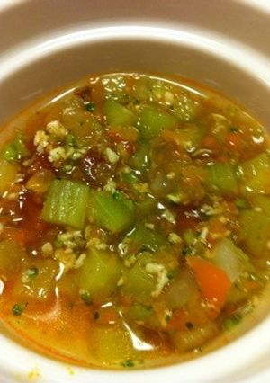 離乳食後期 茄子と鶏肉のミート煮♡-レシピのメイン写真