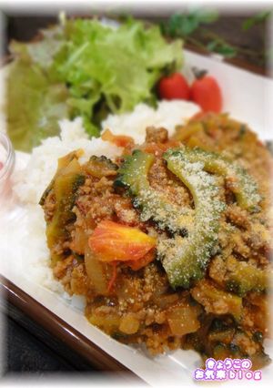 ランチ★フレッシュトマトのゴーヤ夏カレー-レシピのメイン写真