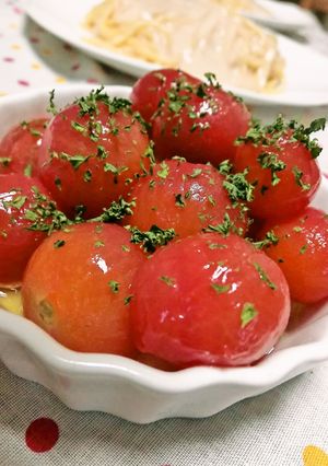 すし酢で☆ミニトマトのマリネ♪-レシピのメイン写真