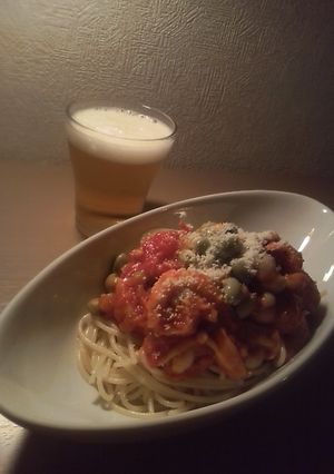 プリプリ海老のトマトクリームパスタ☆-レシピのメイン写真