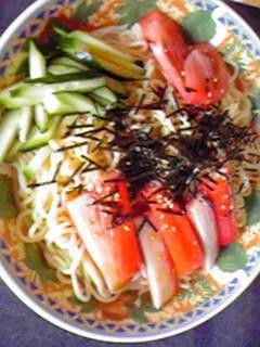焼きそばの麺で☆冷やし中華♪-レシピのメイン写真