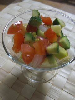 夏野菜のカクテルサラダ-レシピのメイン写真