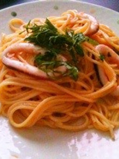 イカとタラコの和風パスタ-レシピのメイン写真