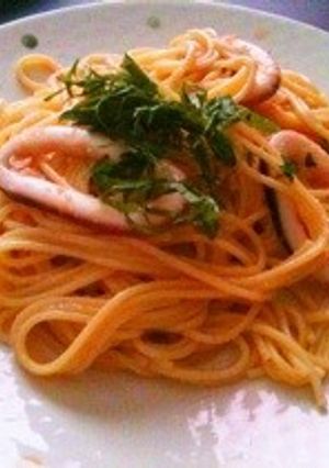 イカとタラコの和風パスタ-レシピのメイン写真