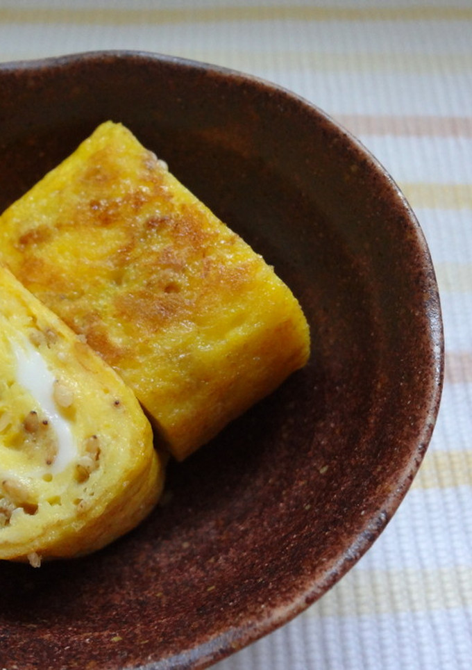 ぷちぷち＊胡麻の卵焼き♪-レシピのメイン写真