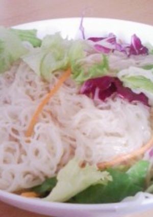 サラダそうめん-レシピのメイン写真