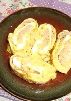 エノキととうもろこしの卵焼き-レシピのメイン写真