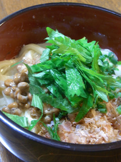 とろっつるサッパリ納豆うどん。-レシピのメイン写真