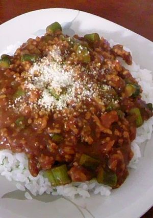 ひき肉のかんたんキーマカレー風♪-レシピのメイン写真