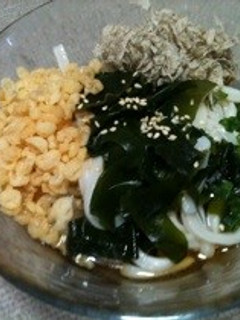 ダラダラ冷やしうどん-レシピのメイン写真