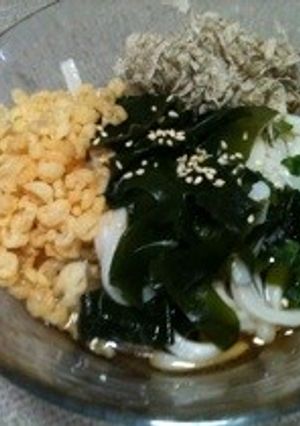 ダラダラ冷やしうどん-レシピのメイン写真