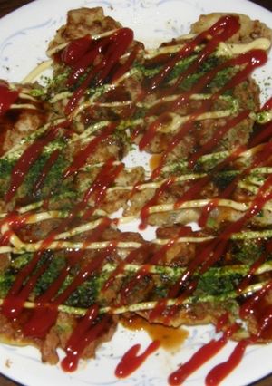 鯵のお好み焼風ピカタ-レシピのメイン写真
