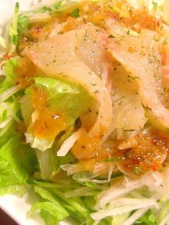 白身魚のカルパッチョサラダ☆-レシピのメイン写真