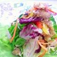 アジの味付けサラダ