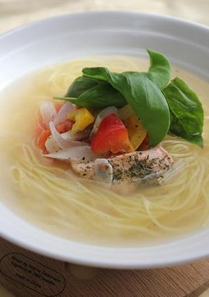塩ラーメン de イタリアーメン-レシピのメイン写真